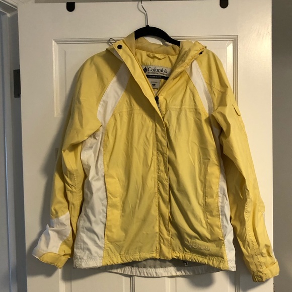 Columbia Jackets & Blazers - Yellow Columbia Rain Jacket